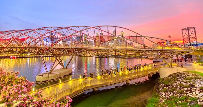 A Guide To Helix Bridge: Singapore’s Most Prominent Landmark